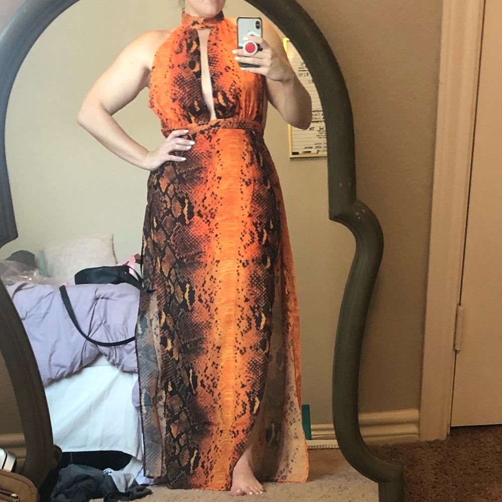PLT halter dress NWT